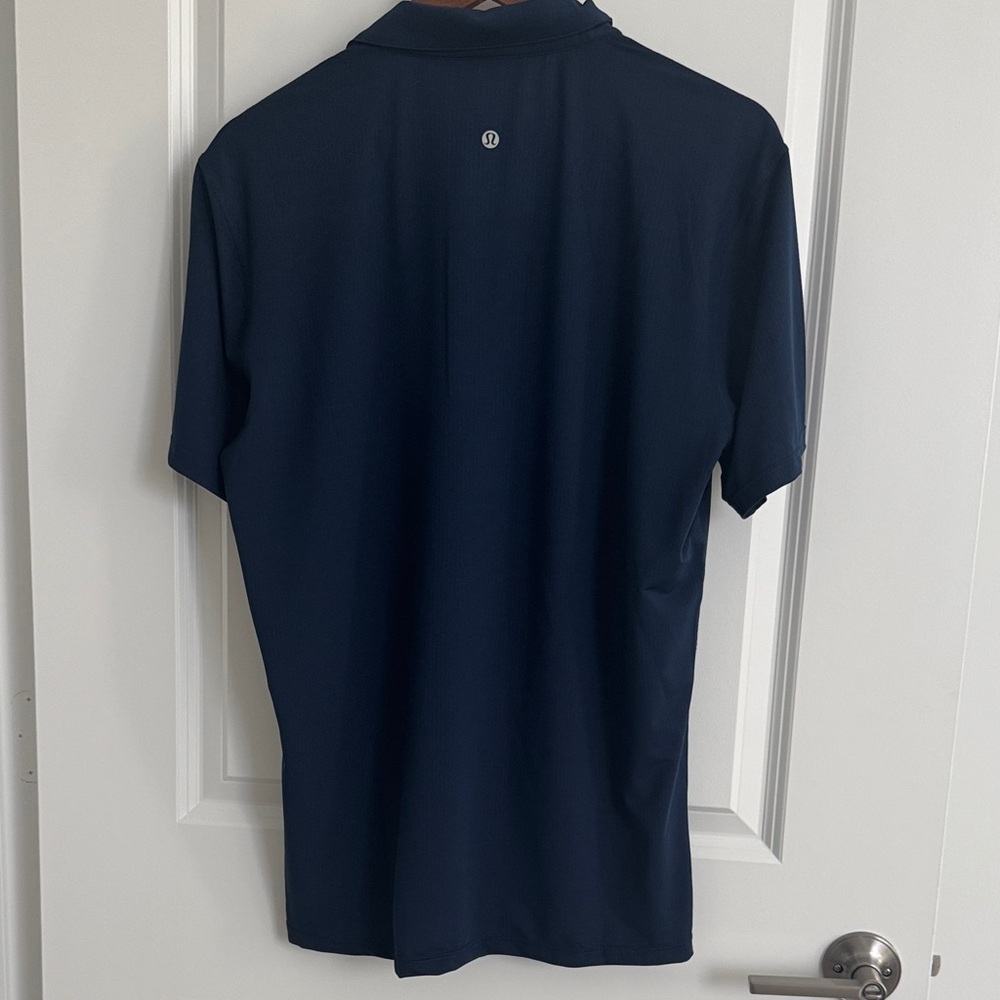 lululemon athletica Men's Dark Blue Polo